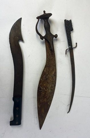 3 EDGED WEAPONS LOUIS PIERRE LEDOUX
