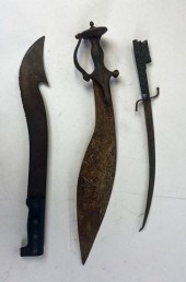 3 EDGED WEAPONS LOUIS PIERRE L