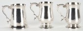 3 ENGLISH 18TH C. STERLING SIL