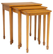 (3) ENGLISH BANDED SATINWOOD N