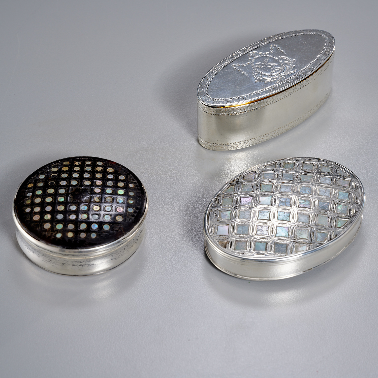(3) ENGLISH & CONTINENTAL SILVER