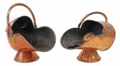 (3) ENGLISH COPPER COAL SCUTTL