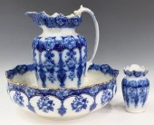 (3) ENGLISH DARK BLUE TRANSFER