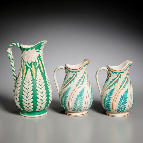 (3) ENGLISH FERN PITCHERS, INCL.