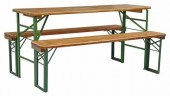 (3) ENGLISH PINE & IRON FOLDIN