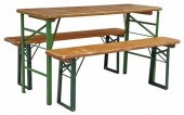 (3) ENGLISH PINE & IRON FOLDIN