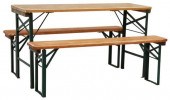 (3) ENGLISH PINE & IRON FOLDIN