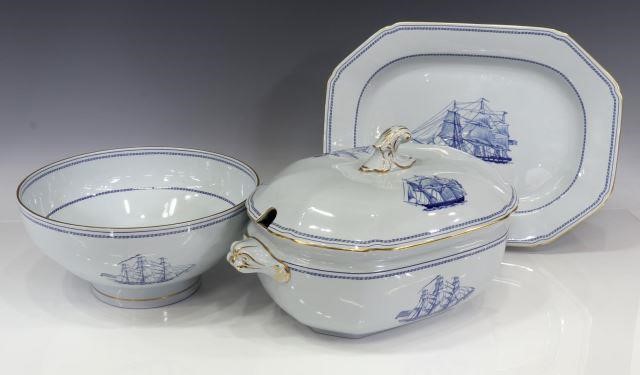 (3) ENGLISH SPODE TRADE WINDS