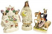 (3) ENGLISH VICTORIAN STAFFORD
