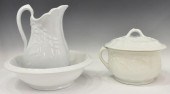 (3) ENGLISH WHITE IRONSTONE WA