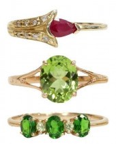 (3) ESTATE 10KT & 14KT GOLD &
