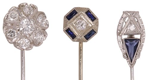 (3) ESTATE 18KT &AMP; 14KT WHITE