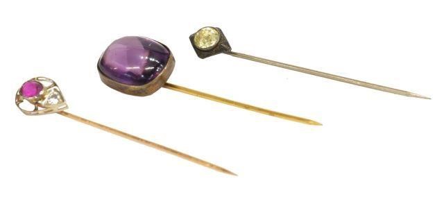 3) ESTATE NATURAL RUBY, DIAMOND &