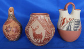 3 ETCHED/SGRAFFITO NATIVE AMER