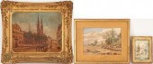 3 EUROPEAN SCHOOL PAINTINGS, I