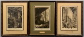 3 FERDINAND STAEGER ETCHINGS F