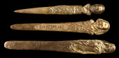 3 FIGURAL BRONZE 19TH CENTURY
