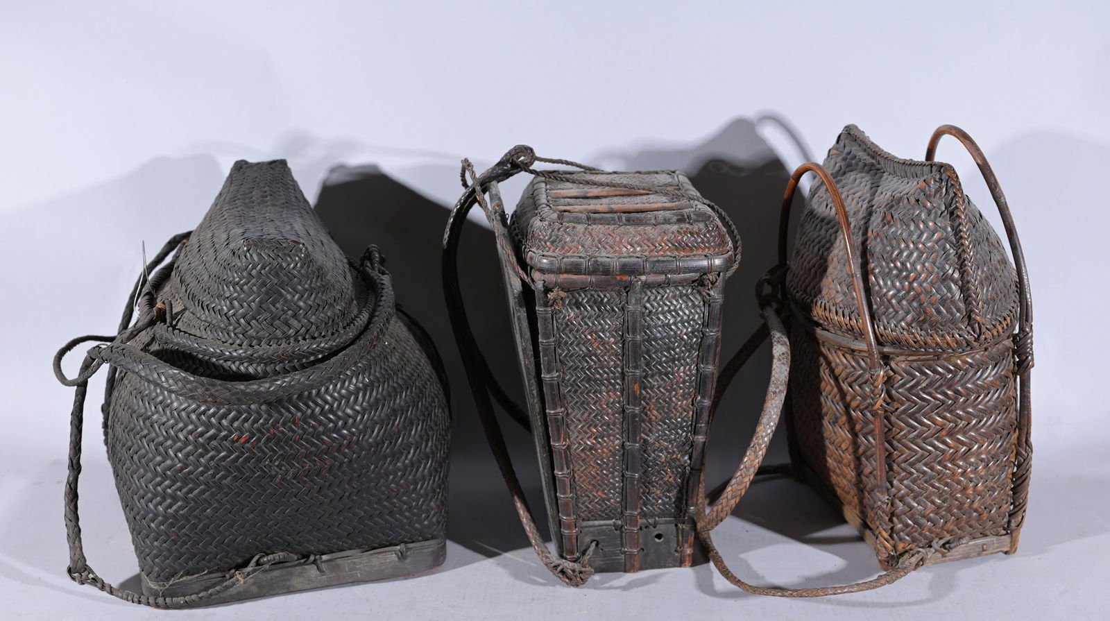 (3) FILIPINO HAND WOVEN BONTOC
