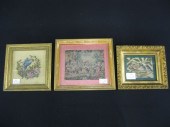 3 Fine Pettipoint Pictures;Fre