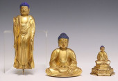 (3) FINELY CARVED &AMP; GILDED