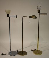 3 FLOOR LAMPS, ONE KOCH AND LO