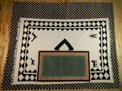 3 FLOOR RUGS3 Floor rugs, ca.