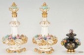 3 FLORAL ENCRUSTED PERFUME BOT