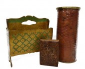 (3) FLORENTINE MAGAZINE STAND,