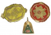(3) FLORENTINE PARCEL GILT SER