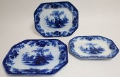3 FLOW BLUE 'SCINDE' TRANSFERW