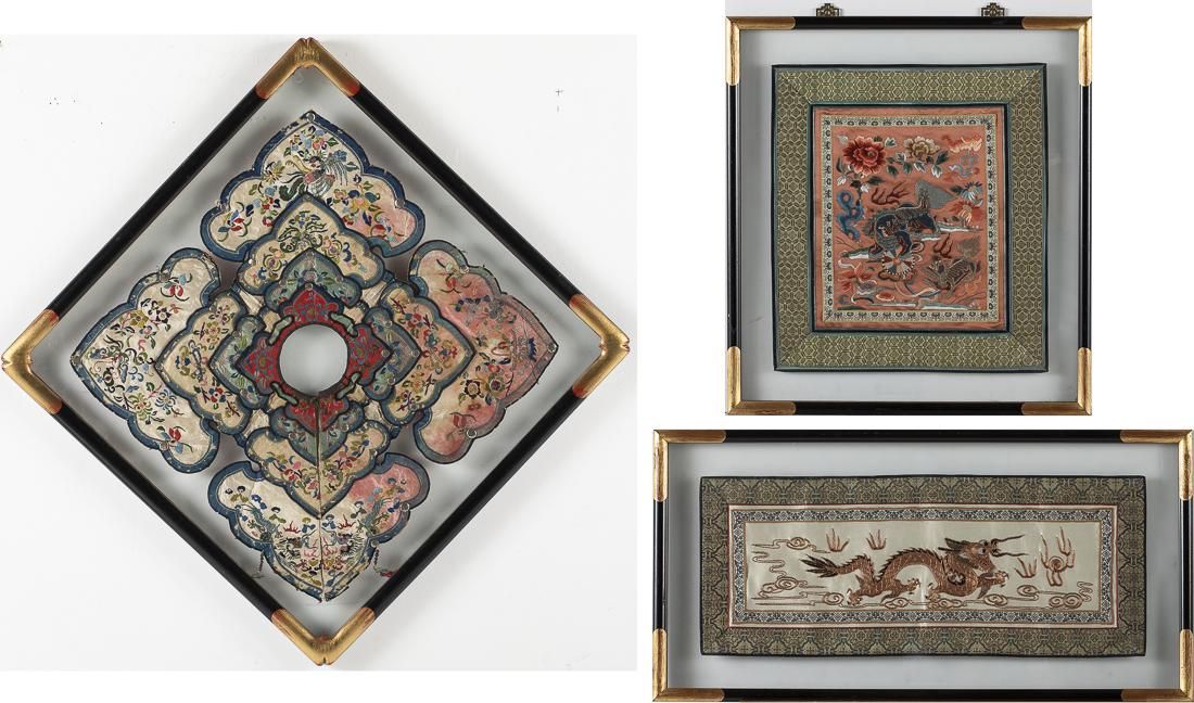 3 FRAMED CHINESE