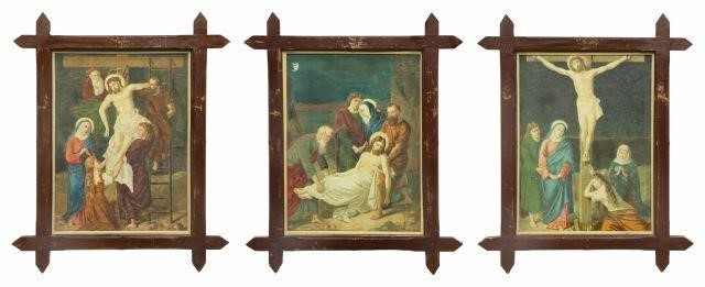 (3) FRAMED CHROMOLITHOGRAPH