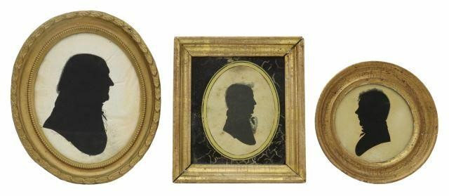 (3) FRAMED HOLLOW-CUT PORTRAIT