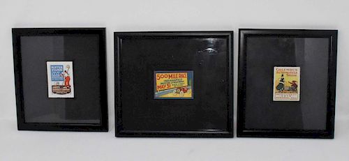 3 FRAMED ITEMS3 framed items, 2