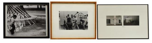 (3) FRAMED PHOTOGRAPHIC PRINTS,