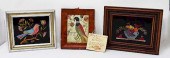 3 FRAMED PIECES3 pieces, frame