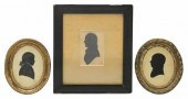 (3) FRAMED PORTRAIT SILHOUETTE