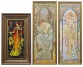 (3) FRAMED PRINTS AFTER ALPHON