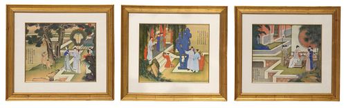 (3) FRAMED PRINTS AFTER JIAO