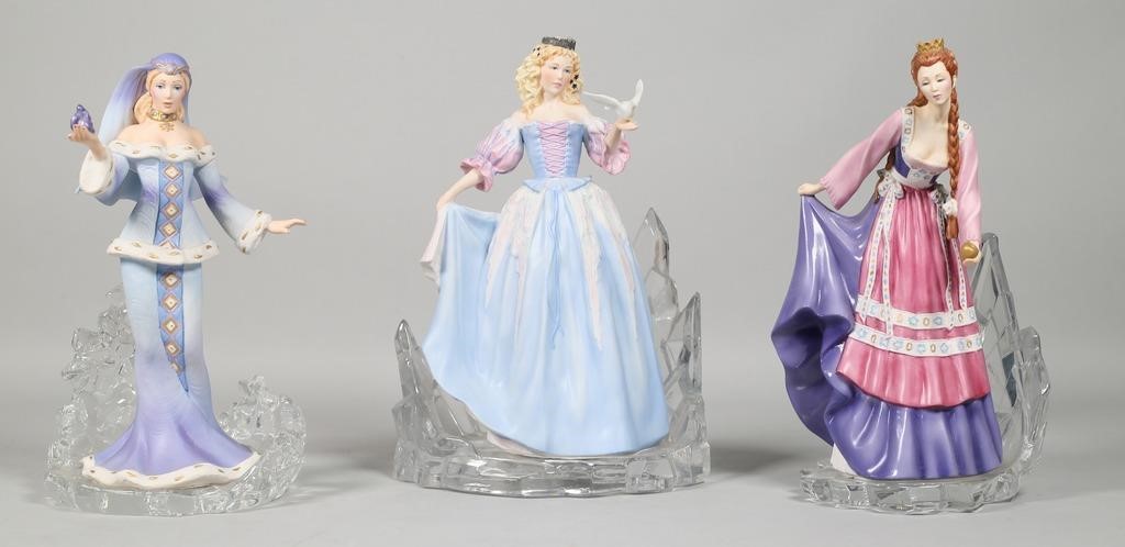 3 FRANKLIN MINT ICE PRINCESS