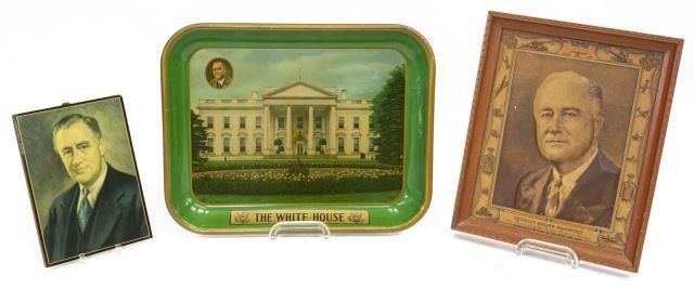 (3) FRANKLIN ROOSEVELT WHITE