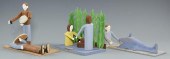 3 FRED WEBSTER FOLK ART CARVIN
