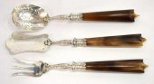 (3) FRENCH 950 SILVER & HORN H