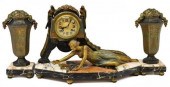 (3) FRENCH ART DECO FIGURAL MA