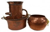 (3) FRENCH COPPER HOUSEHOLD KI