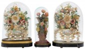 (3) FRENCH FAUX FRUIT & FLORAL