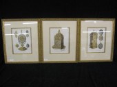 3 French Horological Engraving