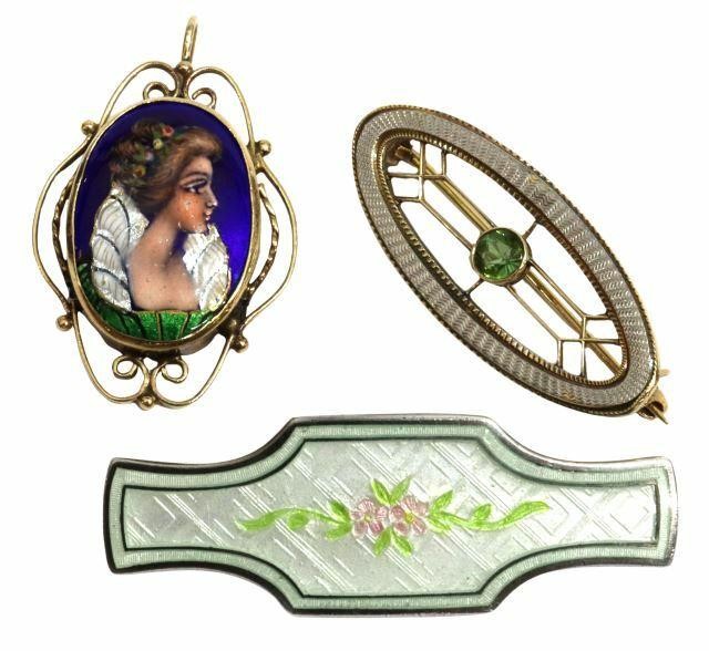 (3) FRENCH LIMOGES STYLE & OTHER