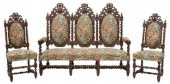 (3) FRENCH LOUIS XIII STYLE CA
