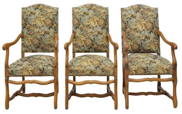 (3) FRENCH LOUIS XIV STYLE